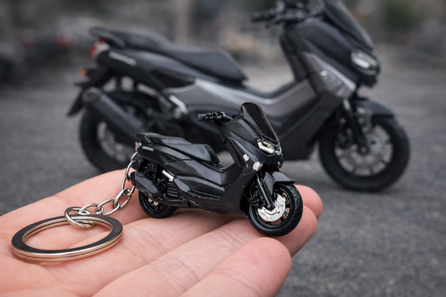 Llavero moto 3D